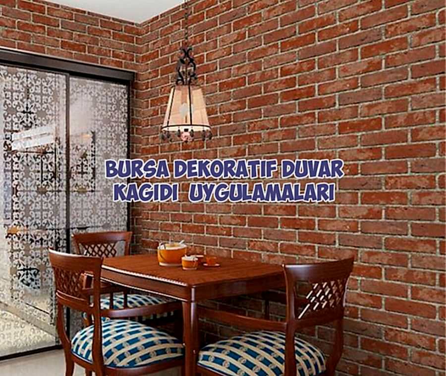 Bursa Dekoratif Duvar Kağıdı